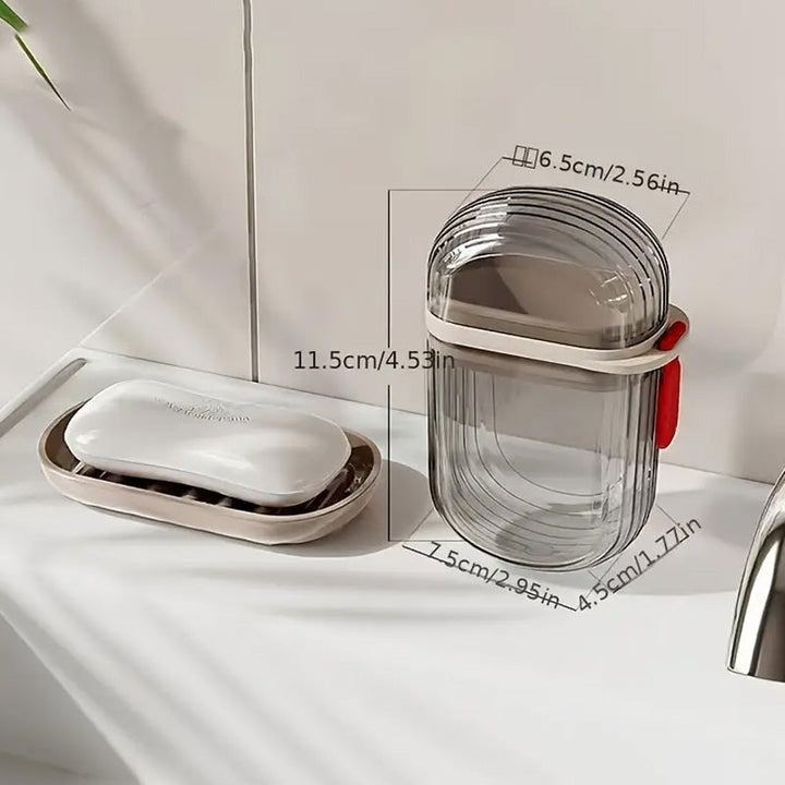 Portable Soap Dish Box Bowlift