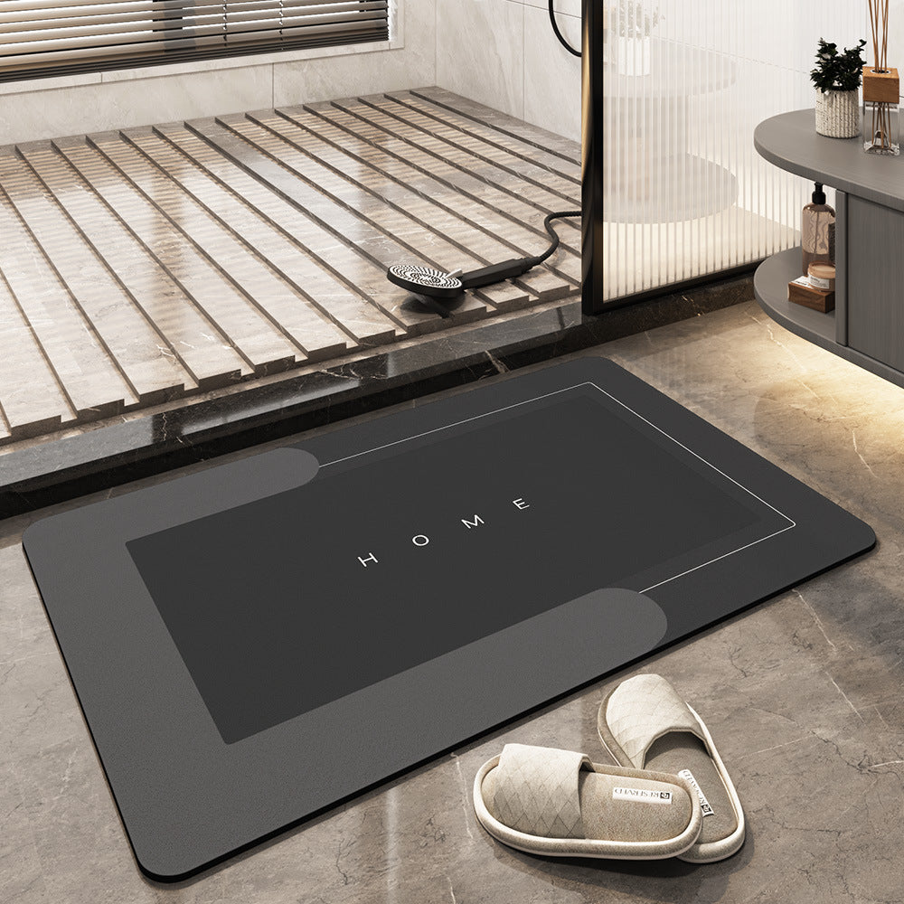 BowLift | Absorbent Microfiber Bath Mat | Quick-Dry Soft Bathroom Rug for Shower & Bath Use