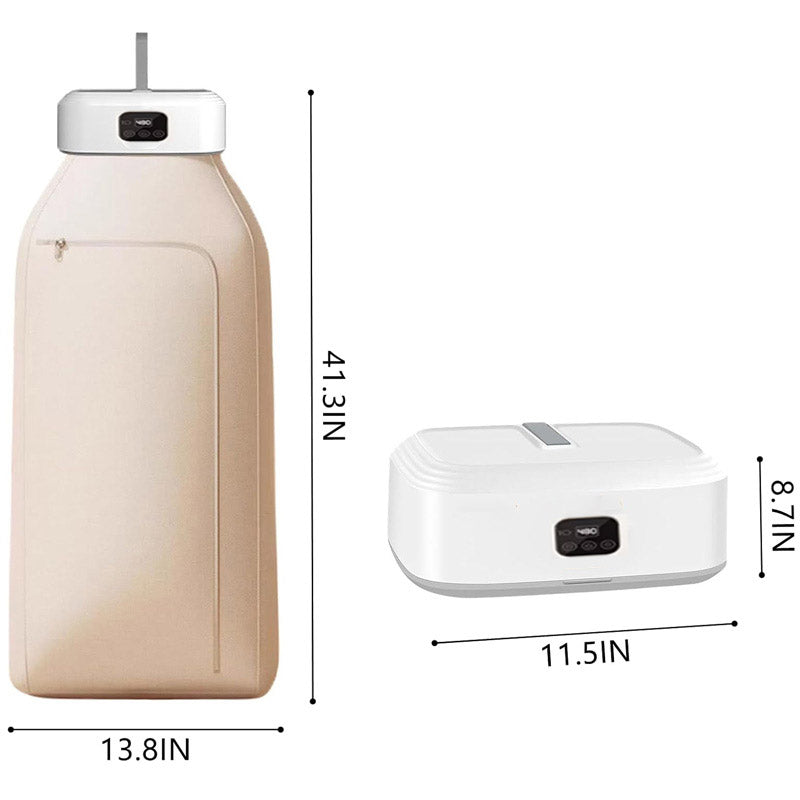 Portable Electric Clothes Dryer Machine With Hanger Bowlift
