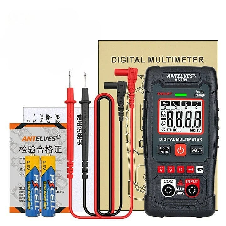 BowLift | Upgrade EBTN LCD Multimeter, easy to read and measure