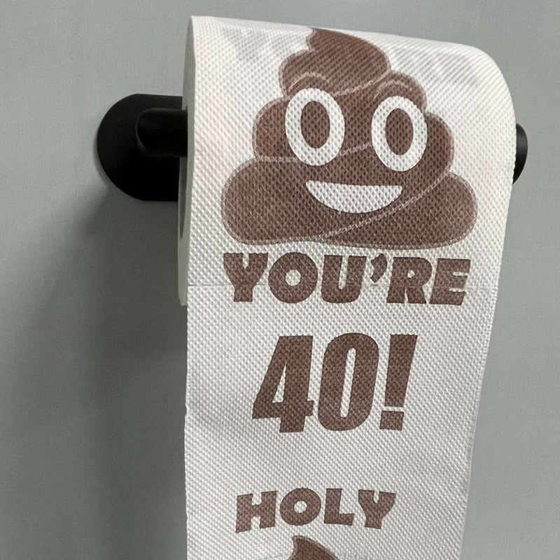 Prank Poop Printed Toilet Paper | Bowlift