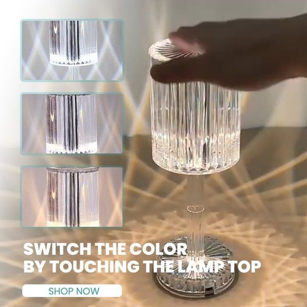 BowLift | Touch Control Gatsby Crystal Lamp