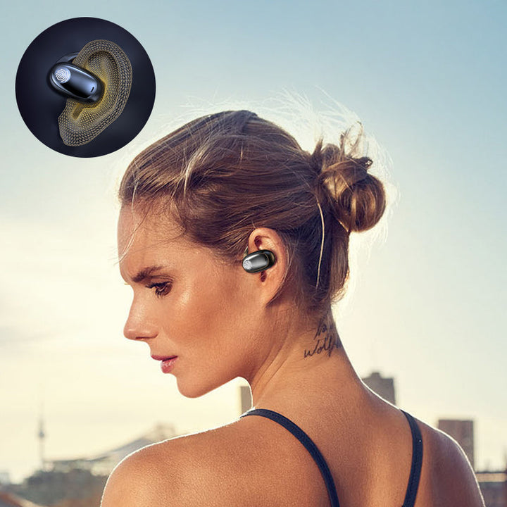 BowLift | Sporty hanging Bluetooth earbuds
