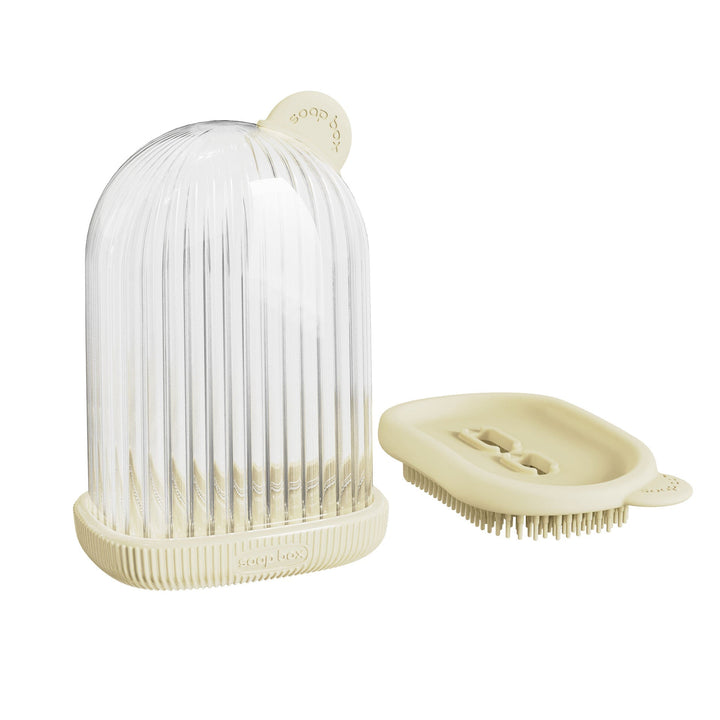 BowLift | Multi-functional soap box with bath brush
