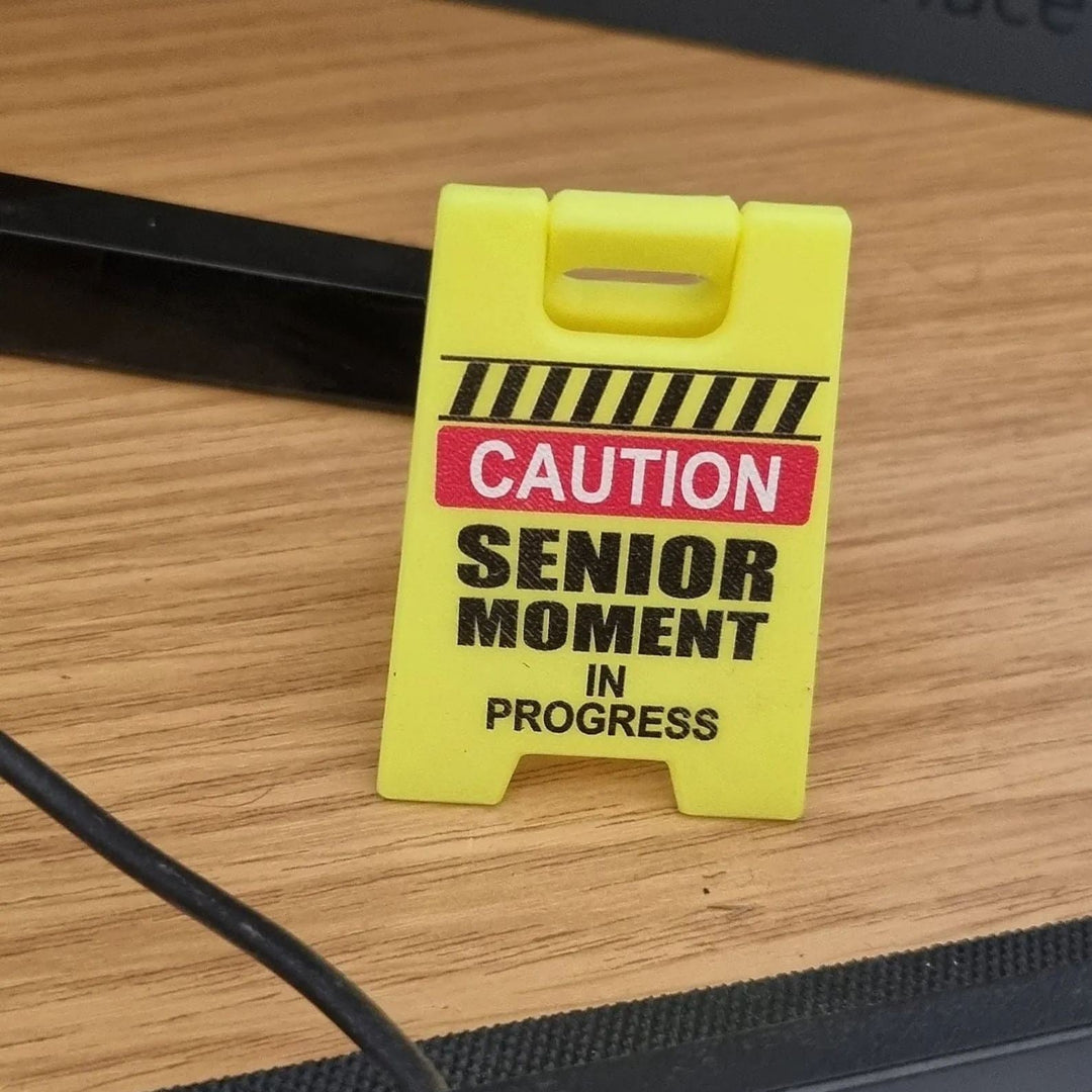 BowLift | Funny Desk Hazard-Warning Sign