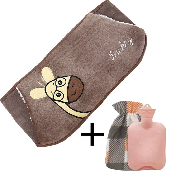 BowLift | Refillable Plush Hot Water Bottle Belt