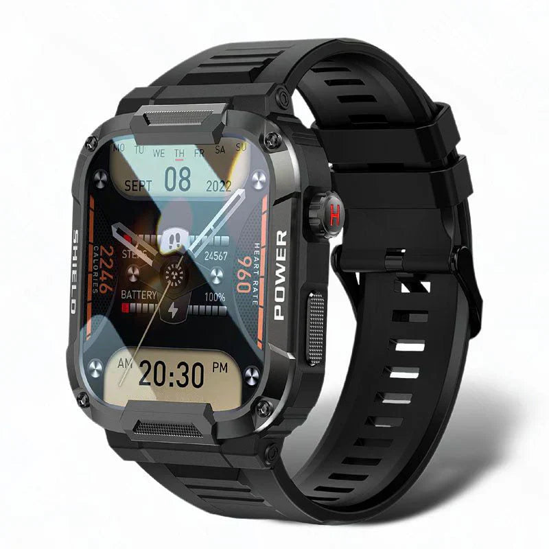 ForceGuard Watch - Sustainable Military Smartwatch for Performance Bowlift