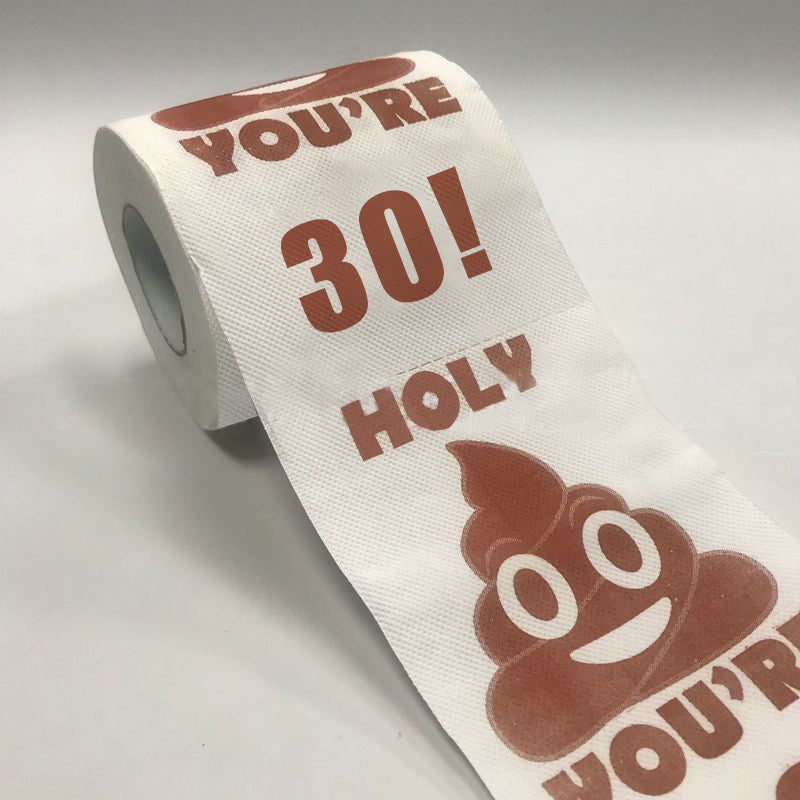 Prank Poop Printed Toilet Paper | Bowlift