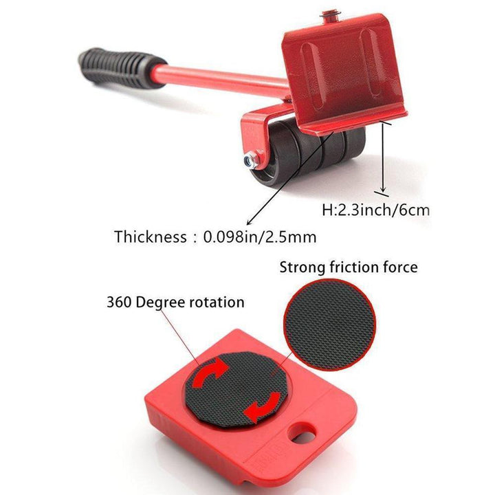 BowLift | Furniture Lifter Movers Tool Set (4 Packs)