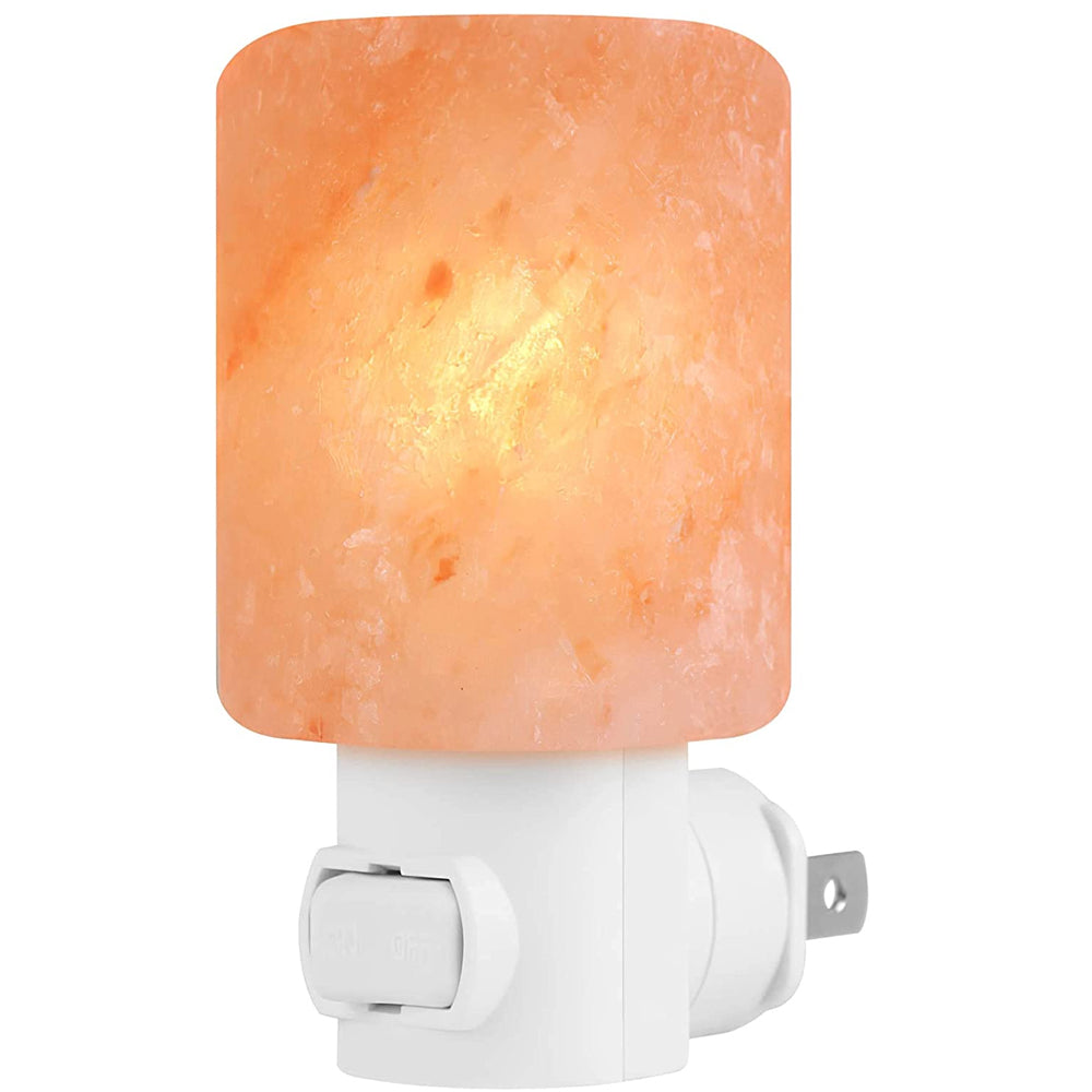 BowLift | Natural crystal Himalayan salt lamp | Plug bedside lamp