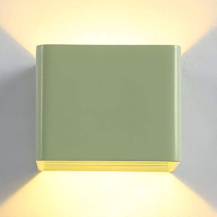 BowLift | Laurion – Modern Cube Wall Lamp | LED Ambient Lighting for Living Room & Bedroom