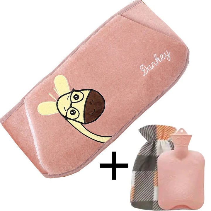 BowLift | Refillable Plush Hot Water Bottle Belt