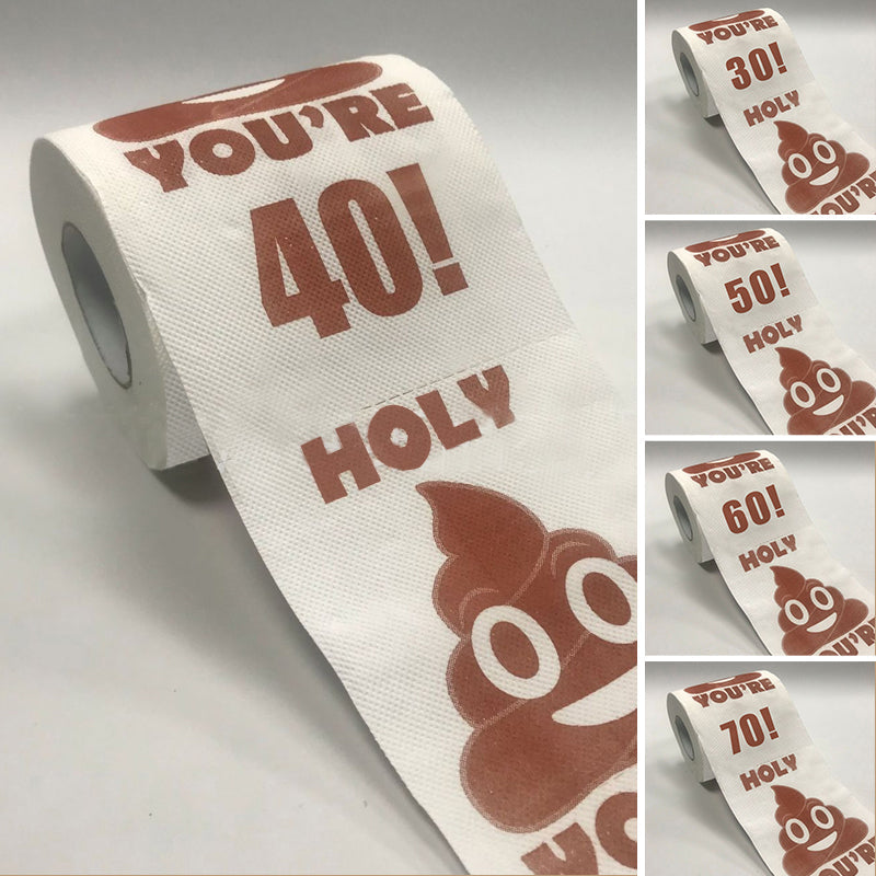 Prank Poop Printed Toilet Paper | Bowlift