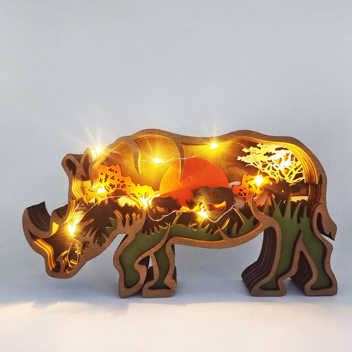 BowLift | 3D Creative Wood Animal Carving Craft Gift