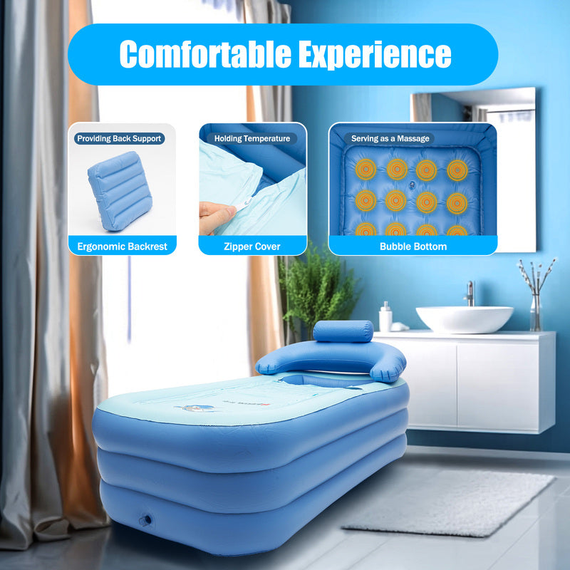 BowLift | Portable Inflatable Ice Bath Folding