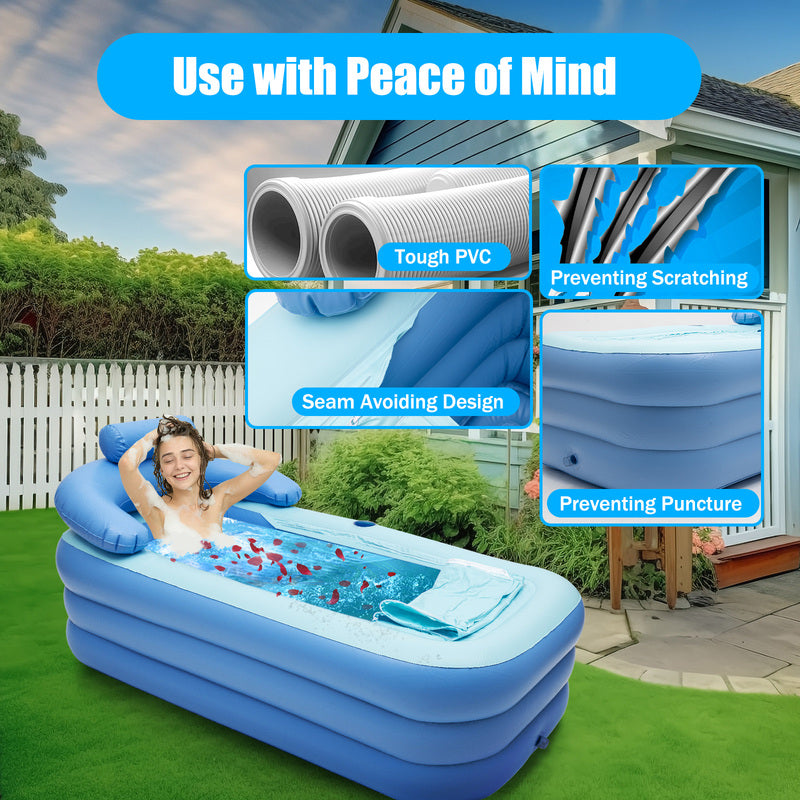 BowLift | Portable Inflatable Ice Bath Folding