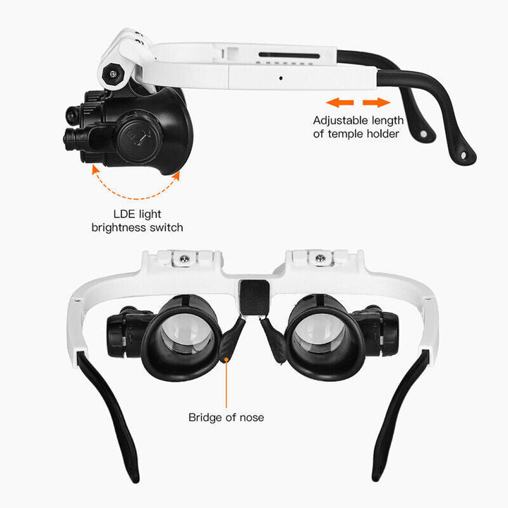 BowLift | Magnifying Glass for Jewelry Making Eye Loupe