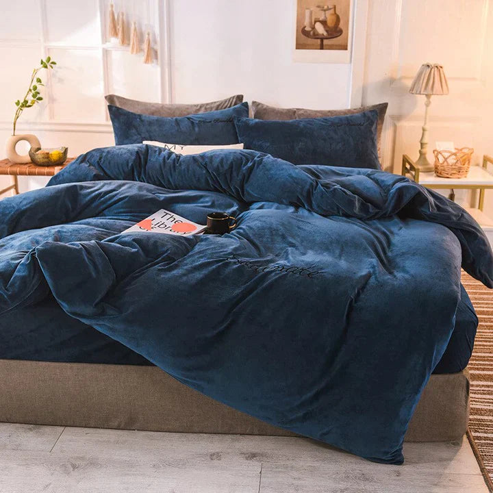 BowLift | SilkCloud Duvet Cover - Cozy Fleece Duvet Cover for Unmatched Sleeping Experience
