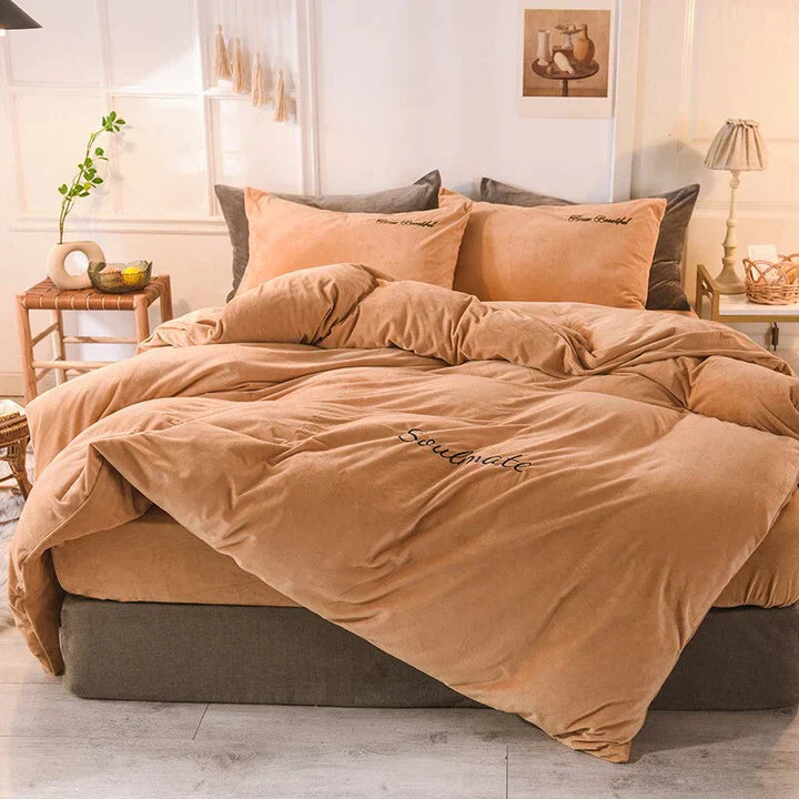 BowLift | SilkCloud Duvet Cover - Cozy Fleece Duvet Cover for Unmatched Sleeping Experience