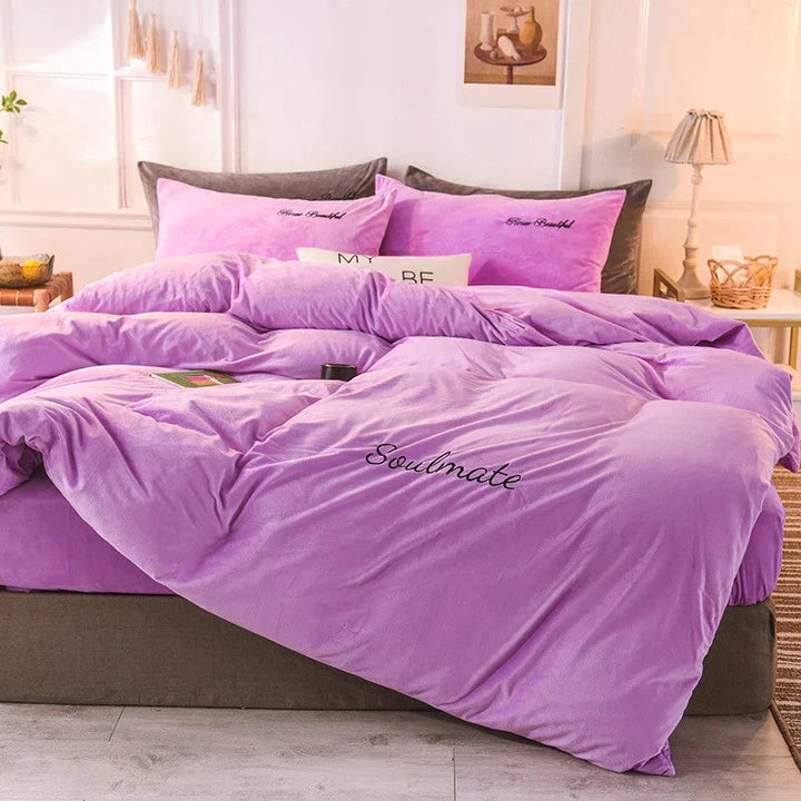 VeloursNight – Luxury Duvet Cover for Ultimate Comfort Bowlift