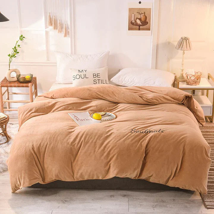 BowLift | SilkCloud Duvet Cover - Cozy Fleece Duvet Cover for Unmatched Sleeping Experience