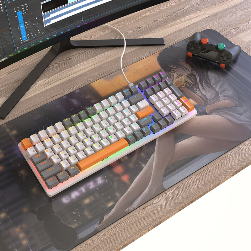 BowLift | Mechanical Keyboard Gaming Russian Keyboard Retro Keycap