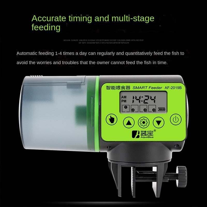 BowLift | Automatic Fish Food Feeder for Aquarium Tanks