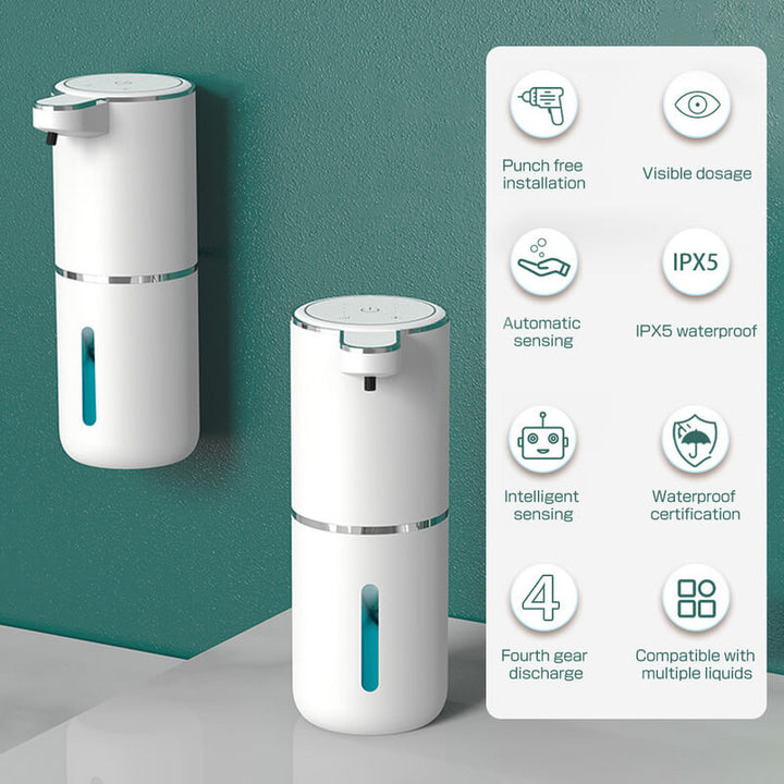 BowLift | Auto Hand Soap Dispenser Wall Mounted Touchless Hand Wash