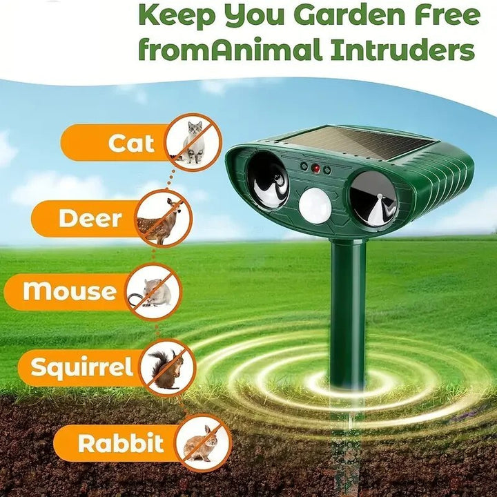 BowLift | Ultrasonic Fox Sonic Cats Deterrent Repellent Squirrel Birds for Animals
