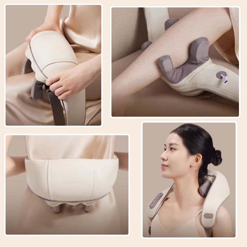 BowLift | Neck and Shoulder Massager with Electric heat Heat Relaxing Shiatsu Spa