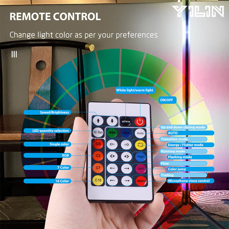BowLift | Corner Standing Floor Mood Lights Lamp Wall