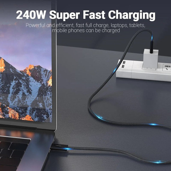 BowLift | Thunderbolt USB Type C Connector Cool Running Thunderbolt4 Cable