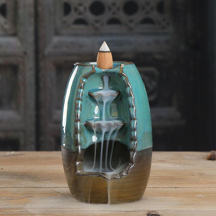 Waterfall River Backflow Incense Holder | Bowlift