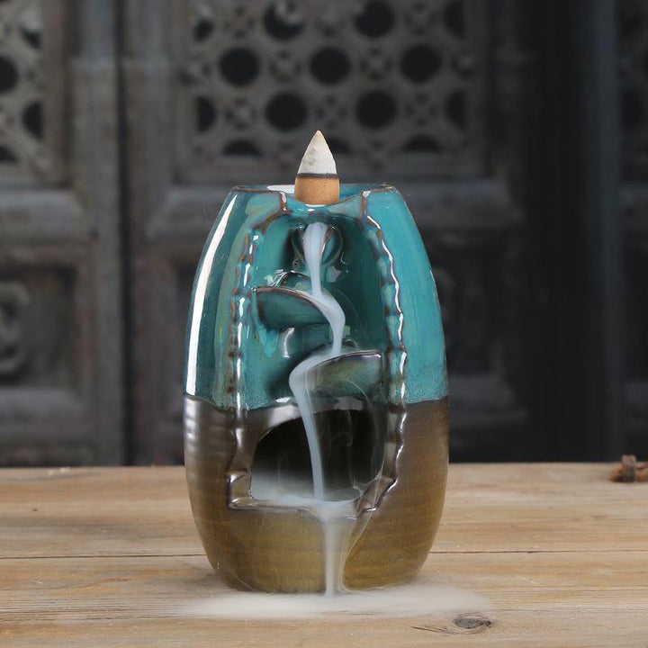 Waterfall River Backflow Incense Holder | Bowlift