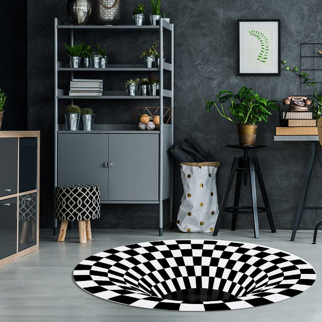 Vortex Illusion Rug | Bowlift