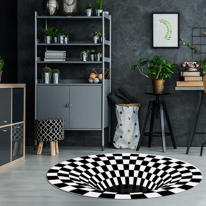 Vortex Illusion Rug | Bowlift