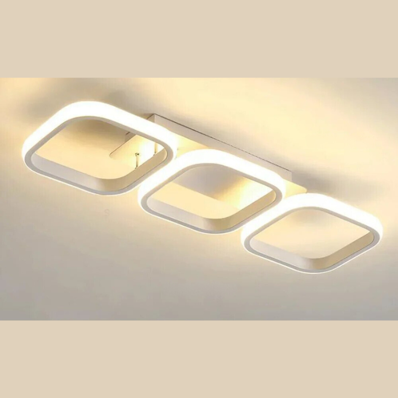Modern LED Ring Chandelier – Minimalist Ceiling Light for Living Room and Dining Area | Bowlift