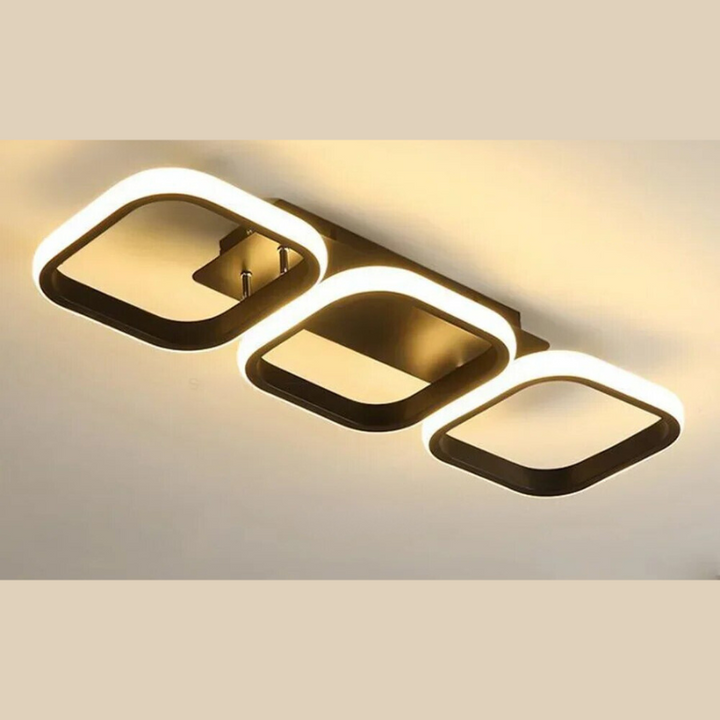Modern LED Ring Chandelier – Minimalist Ceiling Light for Living Room and Dining Area | Bowlift