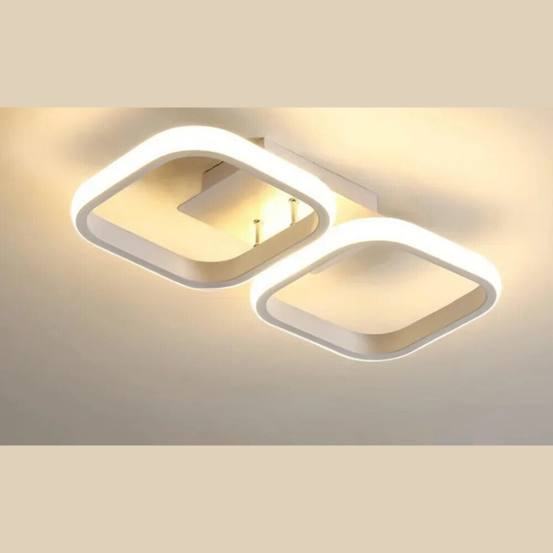 Modern LED Ring Chandelier – Minimalist Ceiling Light for Living Room and Dining Area | Bowlift