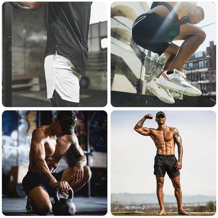 BowLift | 2-in-1 Double Layer Fitness Quick-Drying Pants