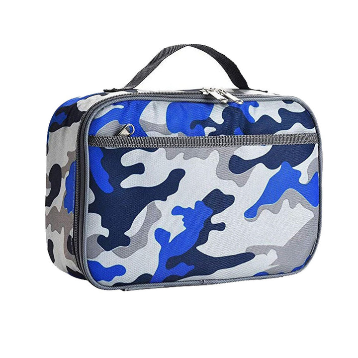 Insulated children's dinosaur lunch case with thermal lining and carry handle Bowlift