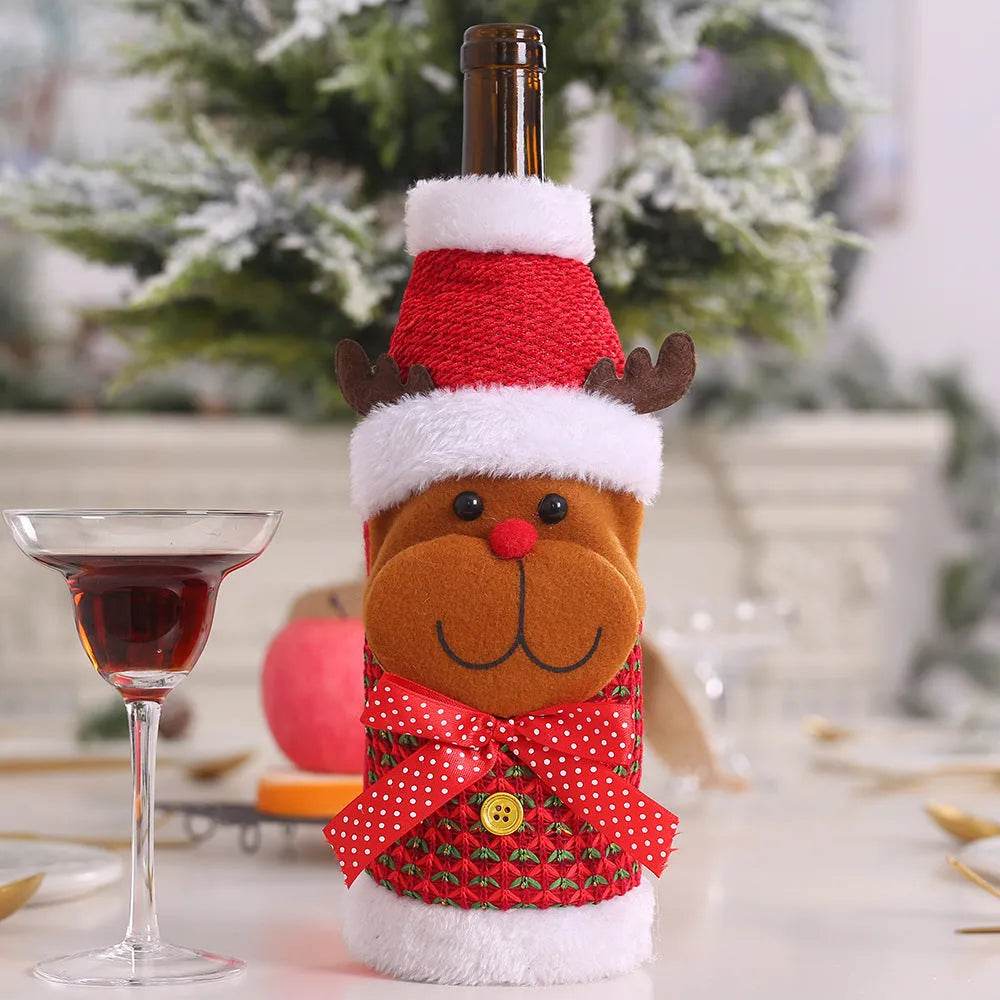 BowLift | Christmas Decorations Christmas Wine Bottle Socks