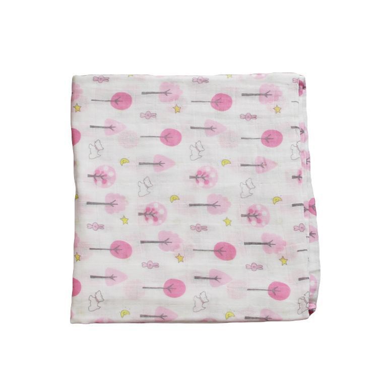 Soft Cotton Baby Swaddle Blanket Bowlift