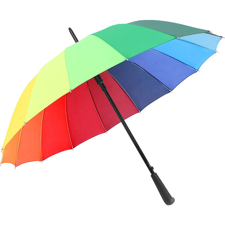 Ladies colorful umbrella with innovative folding mechanism Bowlift