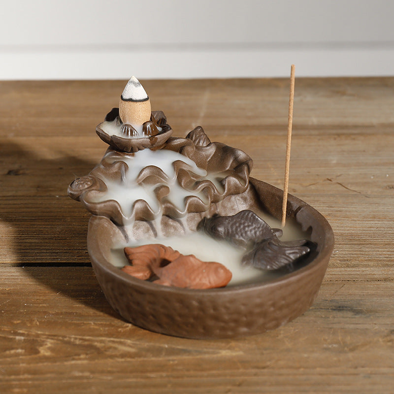 Artistic Waterfall Incense Holder