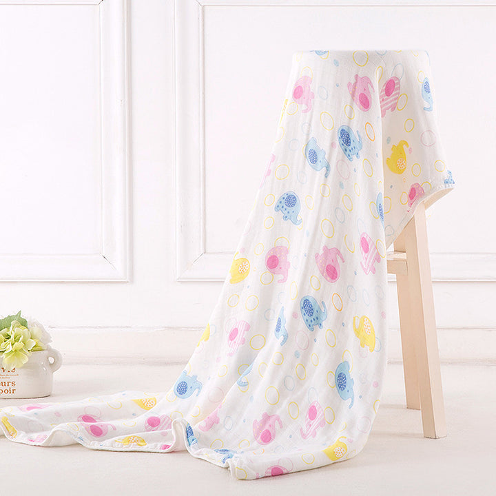 Soft Cotton Baby Swaddle Blanket Bowlift