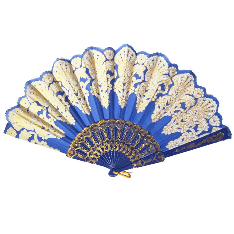 Women's fan with exquisite filigree ornamentation Bowlift