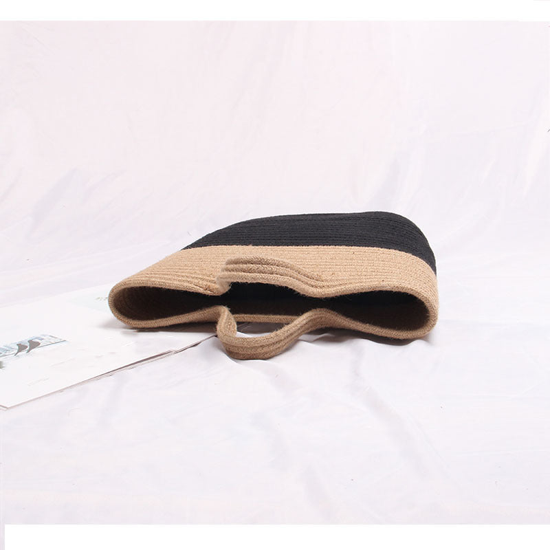 Spacious and Stylish Rattan Tote Bag Bowlift