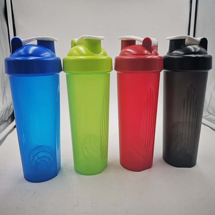 Unisex Colorful Shaker Bottle with Mixing Ball Bowlift