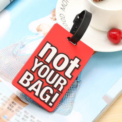 Unisex Bold Statement Luggage Tag Bowlift